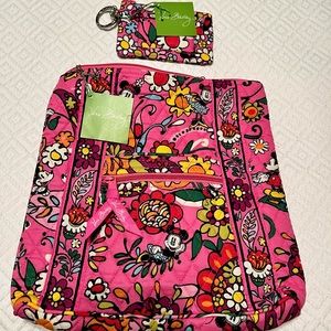 Disney - Vera Bradley Hipster & Zip ID set